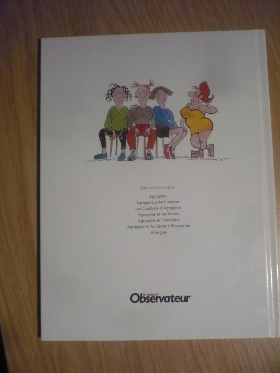 BD LES COMBATS D’AGRIPPINE de Claire BRETÉCHER  - Tome 3 - (2008) – photo 2
